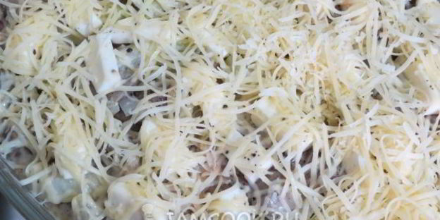 куриная печень с картошкой в духовке