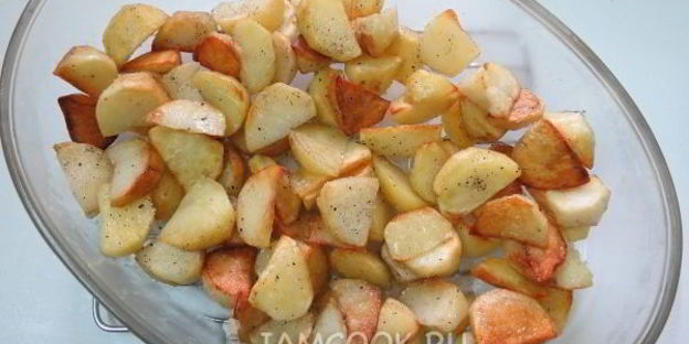 куриная печень с картошкой в духовке