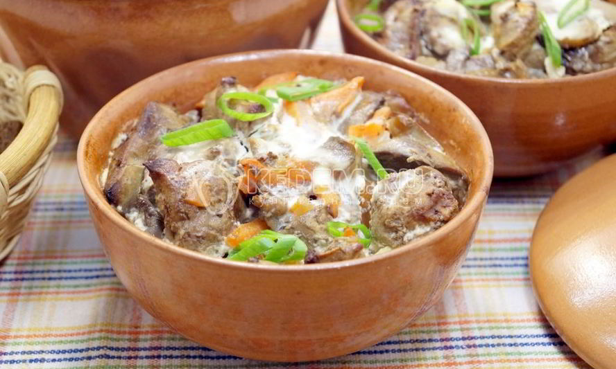 Рецепт куриной печени в духовке