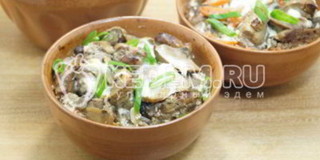 куриная печень в духовке