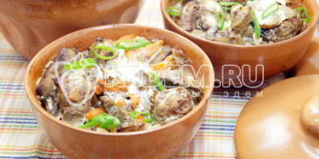 куриная печень в духовке