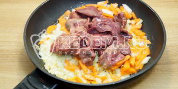 куриная печень в духовке