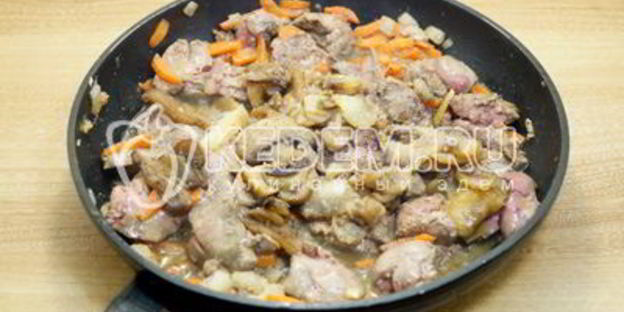 куриная печень в духовке