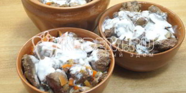 куриная печень в духовке