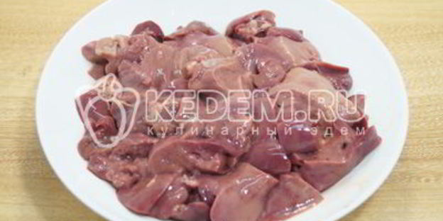 куриная печень в сметане