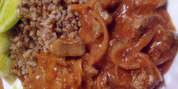 куриная печень в томатном соусе