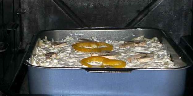 печень говяжья с овощами