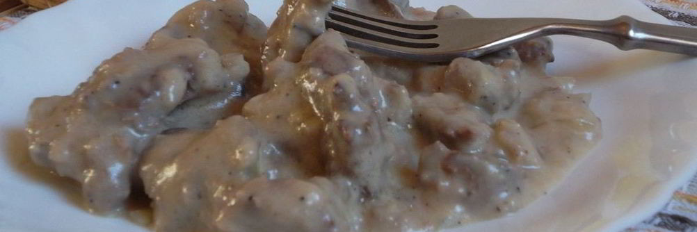 Печень куриная в сметане