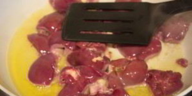 печень с картошкой