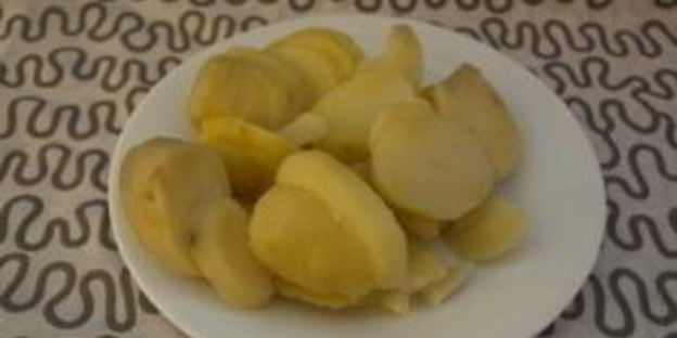 печень с картошкой