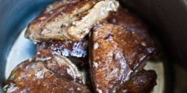 печень с луком и сметаной