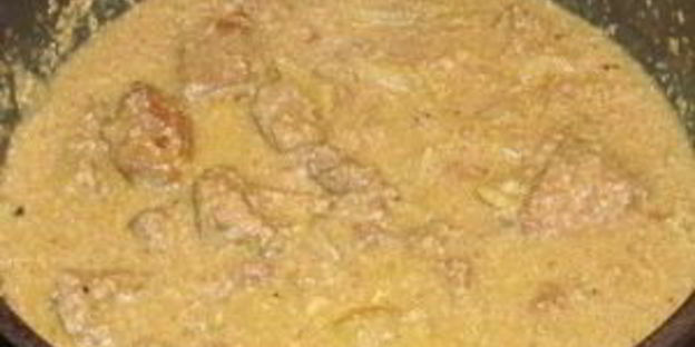 печень, тушенная в молоке