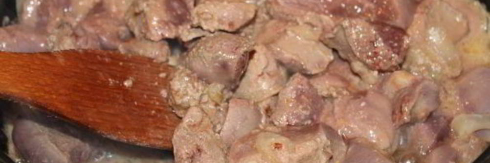 Печень в молоке