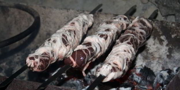 печень в жировой сетке