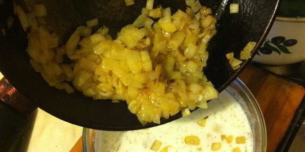 печень ягненка в сметане