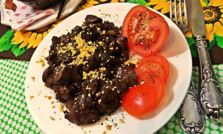 Рецепт печенки медово-горчичная