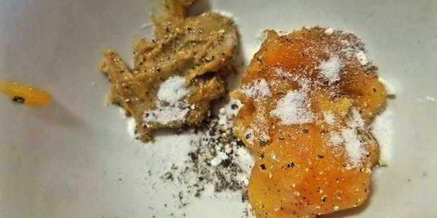 печенка медово-горчичная