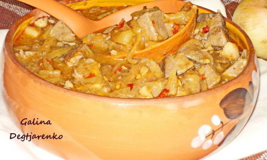 Рецепт свиной печени по-балатонски