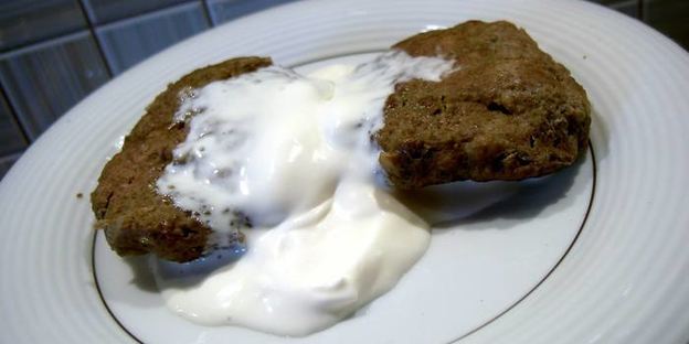 телячья печень по-берлински