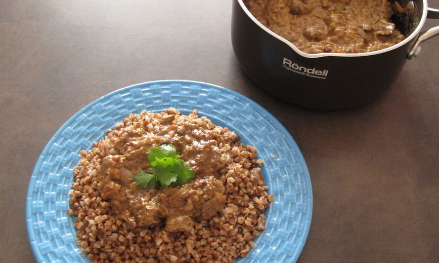 Рецепт тушеной куриной печени