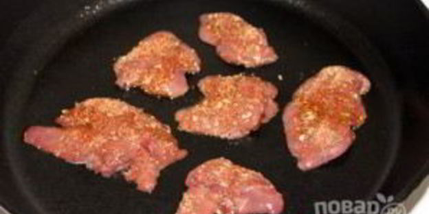 жареная куриная печень