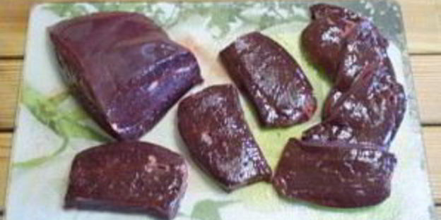 жареная печень с луком