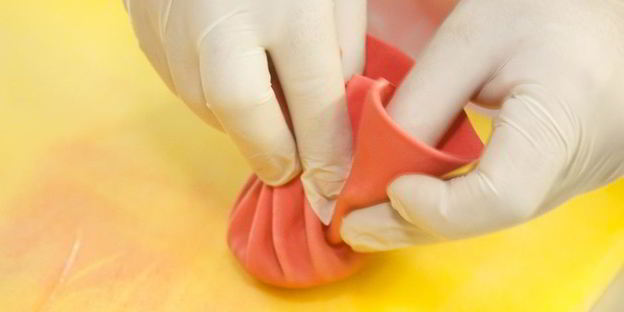 хинкали с картофелем и грибами