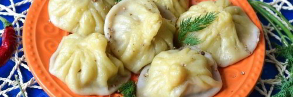 Хинкали в мультиварке на пару