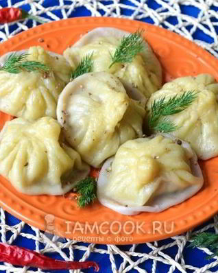 Хинкали в мультиварке на пару