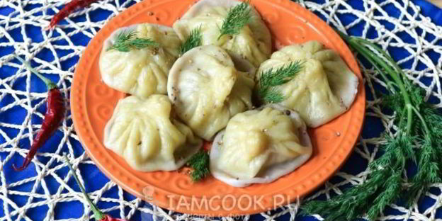 хинкали в мультиварке на пару