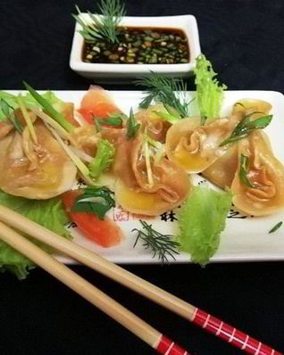 Китайские паровые пельмени