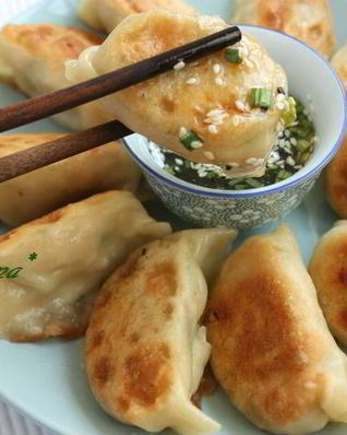 Китайские жареные пельмени