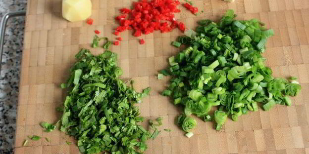 китайские жареные пельмени