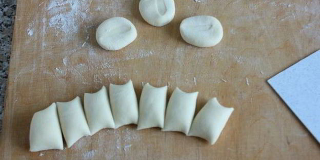 китайские жареные пельмени