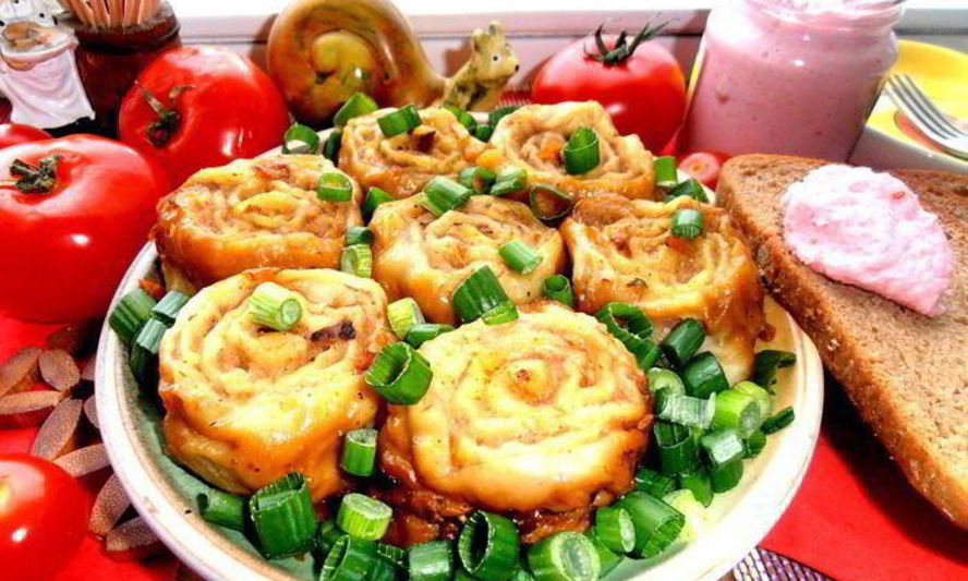 Рецепт ленивых пельменей на овощной подушке