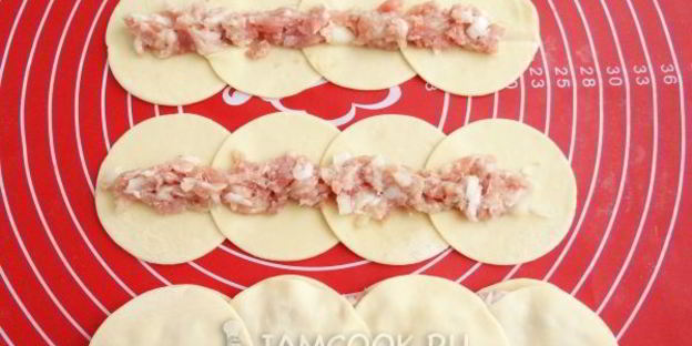 ленивые пельмени в духовке