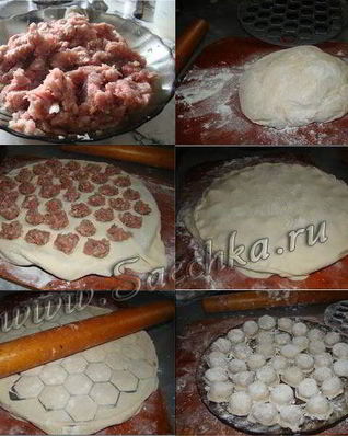 Мясная начинка для пельменей