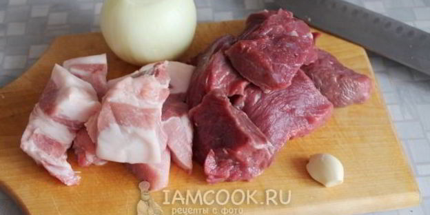 пельмени из лосятины