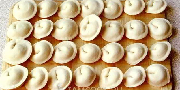 пельмени из трески и свинины