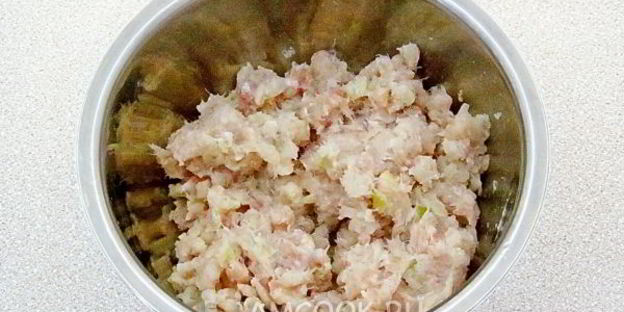 пельмени из трески и свинины