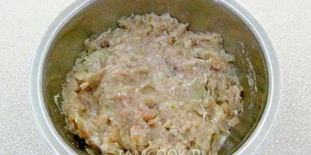 пельмени из трески и свинины