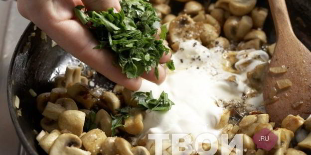 пельмени с грибами