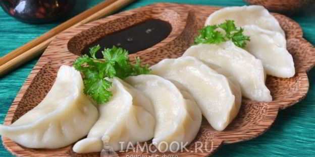 пельмени с кальмарами