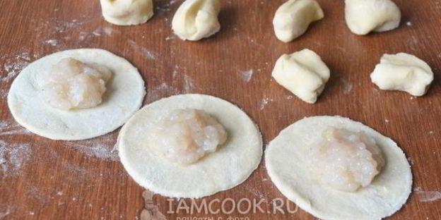 пельмени с кальмарами