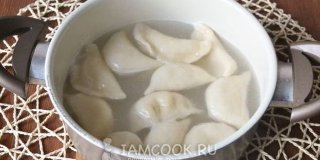 пельмени с кальмарами