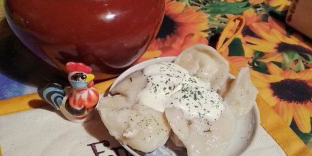 пельмени с курицей
