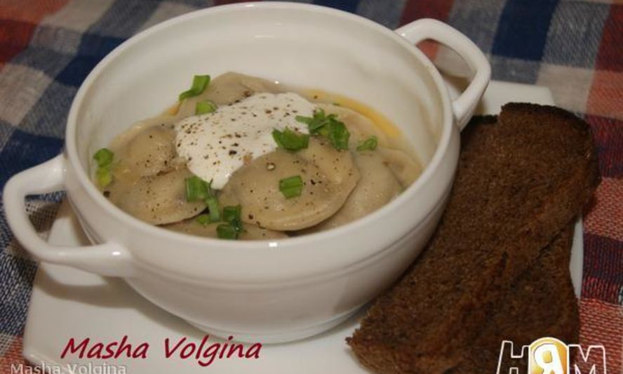 Рецепт пельменей с мясом и капустой