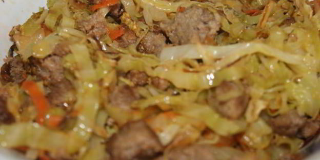 пельмени с мясом и капустой