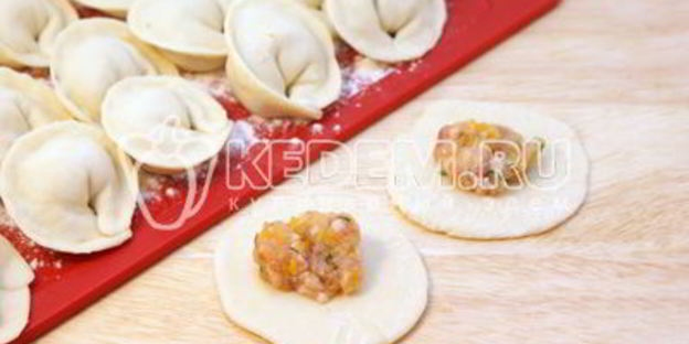 пельмени с тыквой