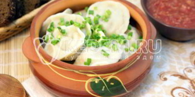 пельмени с тыквой